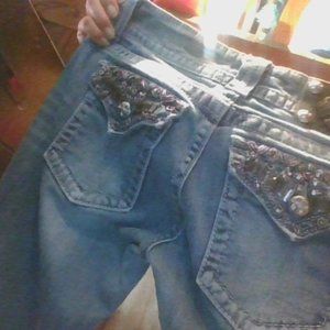 Blue Miss me jeans size 29 boot cut
